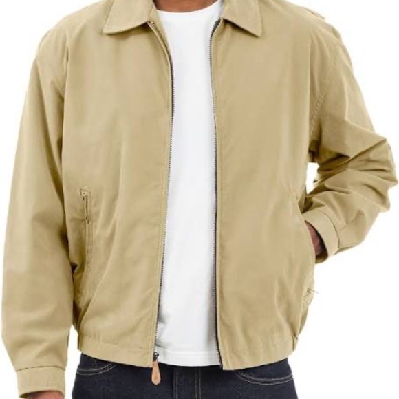 London Fog Golf Jacket Mens S Lightweight Breathable Grey Polyester/Nylon - Picture 4 of 4